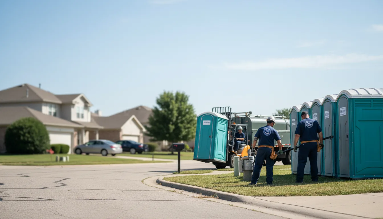 Porta Potty Rental in Canton, KS near me